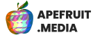 Logo Apefruit Media mit Schriftzug